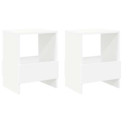 Étagère à magazines 2 pcs Blanc 35 x 30 x 45 cm 629860629860