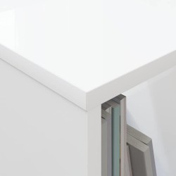Étagère à magazines 2 pcs Blanc 35 x 30 x 45 cm 629860629860