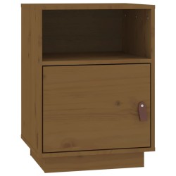 Tables de chevet 2pcs Marron miel 40x34x55cm Bois de pin massif 629863629863