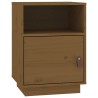 Tables de chevet 2pcs Marron miel 40x34x55cm Bois de pin massif 629863629863