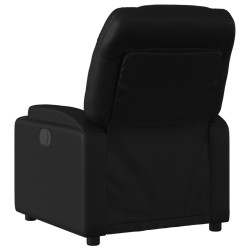 Fauteuil inclinable en similicuir noir 629866629866