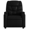 Fauteuil inclinable en similicuir noir 629866629866