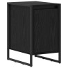Table de chevet Chêne noir 39,5 x 30 x 50 cm Bois d'ingénierie 629867629867