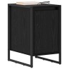 Table de chevet Chêne noir 39,5 x 30 x 50 cm Bois d'ingénierie 629867629867