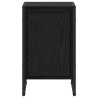 Table de chevet Chêne noir 39,5 x 30 x 50 cm Bois d'ingénierie 629867629867