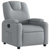 Fauteuil inclinable en tissu gris clair 629868629868