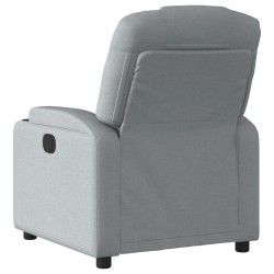 Fauteuil inclinable en tissu gris clair 629868629868