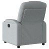 Fauteuil inclinable en tissu gris clair 629868629868