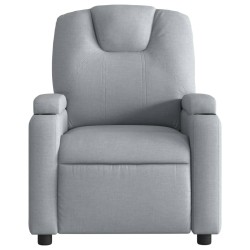 Fauteuil inclinable en tissu gris clair 629868629868