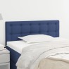 Tête de lit Bleu 100x5x78/88 cm Tissu 629873629873