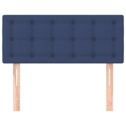 Tête de lit Bleu 100x5x78/88 cm Tissu 629873629873