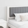 Tête de lit capitonnée avec tête de lit Blanc 200 cm Pin massif 629875629875