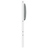 Tête de lit capitonnée avec tête de lit Blanc 200 cm Pin massif 629875629875