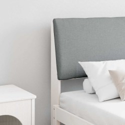 Tête de lit capitonnée Gris clair 200 cm Pin massif 629876629876