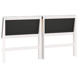 Tête de lit capitonnée Gris clair 200 cm Pin massif 629876629876