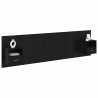 Tête de lit avec armoire 3 pcs Chêne noir Bois d'ingénierie 629903629903