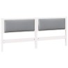 Tête de lit Autre Blanc 200 cm Bois massif en pin 629904629904
