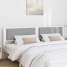 Tête de lit Autre Blanc 200 cm Bois massif en pin 629904629904