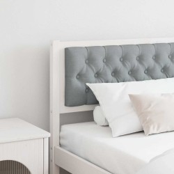 Tête de lit Autre Blanc et gris clair 200 cm Bois massif en pin 629906629906