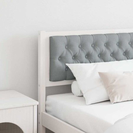 Tête de lit Autre Blanc et gris clair 200 cm Bois massif en pin 629906629906