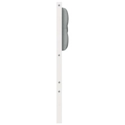 Tête de lit Autre Blanc et gris clair 200 cm Bois massif en pin 629906629906
