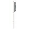 Tête de lit Autre Blanc et gris clair 200 cm Bois massif en pin 629906629906