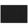 Tête de lit avec armoire 3 pcs Chêne noir Bois d'ingénierie 629907629907