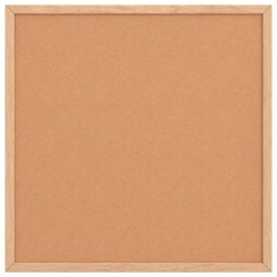 Tableau en liège avec cadre bois de pin massif 40x40 cm 629915629915