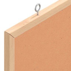 Tableau en liège avec cadre bois de pin massif 40x40 cm 629915629915