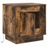 Cabinet de chevet Chêne fumé 44 x 34,5 x 45 cm 629917629917