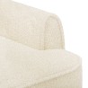 Canapé love seat avec capitonnage en boutons Crème Bouclé 629920629920