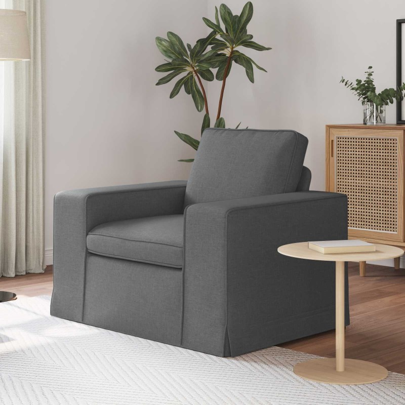 Canapé Gris foncé 103 x 80 x 82 cm tissu 629927629927