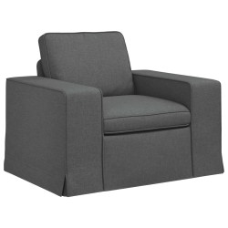 Canapé Gris foncé 103 x 80 x 82 cm tissu 629927629927
