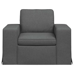 Canapé Gris foncé 103 x 80 x 82 cm tissu 629927629927
