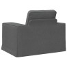 Canapé Gris foncé 103 x 80 x 82 cm tissu 629927629927
