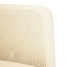 Canapé causeuse crème 109 cm tissu velours côtelé 629928629928