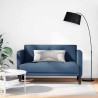Canapé deux places bleu 111 cm en tissu 629934629934
