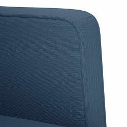 Canapé deux places bleu 111 cm en tissu 629934629934