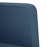 Canapé deux places bleu 111 cm en tissu 629934629934