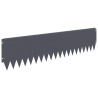 Bordure de Pelouse 20 pcs 103 x 25 cm Acier Anthracite 629937629937