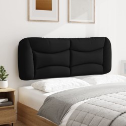 Coussin de tête de lit Hvar noir 140 cm tissu 629944629944