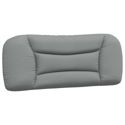 Coussin de tête de lit Hvar gris clair 100 cm tissu 629945629945