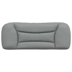 Coussin de tête de lit Hvar gris clair 100 cm tissu 629945629945