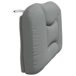 Coussin de tête de lit Hvar gris clair 100 cm tissu 629945629945