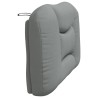 Coussin de tête de lit Hvar gris clair 100 cm tissu 629945629945