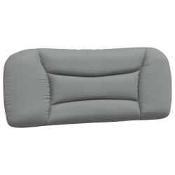 Coussin de tête de lit Hvar gris clair 100 cm tissu 629947629947