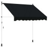 Auvent rétractable manuel Noir 250 cm 629948629948