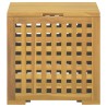 Boîte à corde 40x40x40 cm Bois massif de teck 629954629954