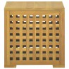 Boîte à corde 40x40x40 cm Bois massif de teck 629954629954