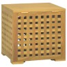Boîte à corde 40x40x40 cm Bois massif de teck 629954629954
